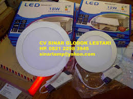 Pembayaran mudah, pengiriman cepat & bisa cicil 0% Down Light Led Series Downlight Led Panel Lamp 18w Dan 12w Miyalux