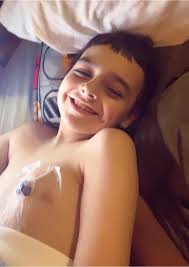 Grayson has a virus and bacteria (MSSA, which a form of staph) in his  blood. This is day 4 in the hospital with 12 more days left. He's feeling  much better right