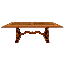 Every detail of this space is beyond words. Cattle Baron Collection Tuscan Dining Table Steel Strike