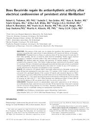Patients will be weak and muscle will take time to build up again. Https Www Heartrhythmjournal Com Article S1547 5271 04 00794 5 Pdf