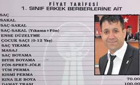 Berber Ve Kuaforler Odasi Yeni Fiyat Tarifelerini Acikladi Www Kgrt Net Karaman Haber