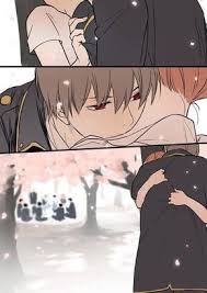 Sougo Okita X Kagura Okikagu Gintama Komik Romantis Animasi Pasangan Animasi