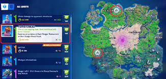 The dinosaur can be found on the opposite end of the island; How To Destroy Structures At Durrr Burger Restaurant Or Durrr Burger Food Truck In Fortnite Tips Prima Games