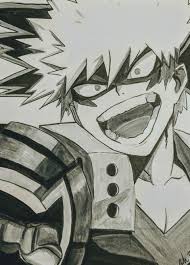 My Hero Academia Bakugou Anime Drawings Sketches Anime Character Drawing Anime Sketch