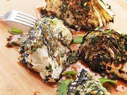 Grilled Cabbage With Spicy Thai Dressing Recipe Recipe Grilled Cabbage Summer Grilling Recipes Serious Eats