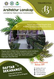 Institut teknologi nasional malang, malang. Ayo Kuliah Di Arsitektur Lanskap Unitri Arsitektur Lanskap