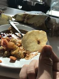 My Ikea Chips Had Holes In Them Food Chips Stuffed Mushrooms
