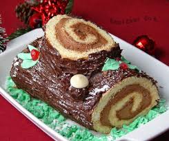 Kitchen Corner Try It Buche De Noel Yule Log Cake Baking Partners Challenge No Bake Cake Yule Log Cake Log Cake