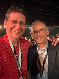 Great to have my brother Peter Dissmore here at General Council! He's my  big brother!