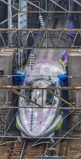 rocketumbl shinkansen 500 type eva トレイン 列車の旅 鉄道模型