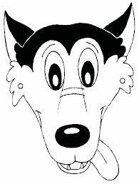 Maschere Da Stampare E Colorare Lupo Foto Pianetamamma It Wolf Mask Coloring Pages Printable Coloring Masks