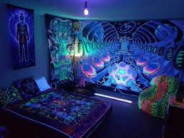 Just Cool Neon Bedroom Hippie Bedroom Decor Hippy Room