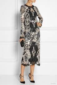 5 Dolce Gabbana Dresses To Get From Net-a-porters Sale Lace Midi Dress Dresses Dolce Gabbana Dress