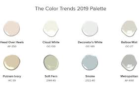 For example, entering #ffffff will narrow down the list to only combinations containing the color white. Benjamin Moore S Color Trends 2019 Are Here Texas Paint