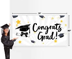 We also have subdivision neighborhood banners for entrances to. Graduation Banner 2021 Graduation Decorations 2021 Blue And Gold Extra Large 71 X 40 Backdrop 2021 Congrats Grad Graduation Party Supplies 2021 Sign Graduation Decor Pricepulse