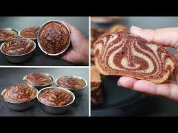 Zebra Cake In Katori Eggless Without Oven Yummy Youtube Zebra Cake Eggless Baking Yummy