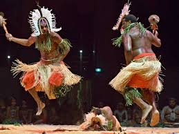 A torres strait islander boy performing a traditional dance. Torres Strait Islander People Deadly Story