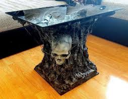 Skull Coffee Table Goth Home Decor Skull Furniture Gothic Decor