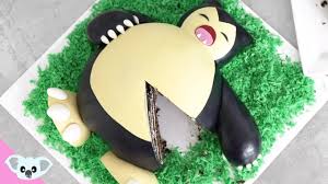Snorlax Cake Detective Pikachu Pokemon Cake Birthday Party Cake Art Koalipops Youtube