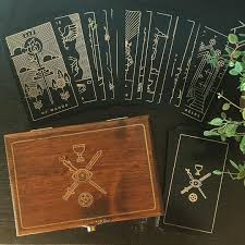 Black And Gold Tarot Deck Black And Gold Foil Tarot Cards Magic Witchcraft And Tarot At Labyrinthos Academy Independent Learning Tarot Cards Diy Tarot Cards Tarot Cards For Beginners