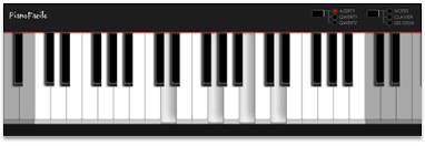 Klaviatur (pianotastatur) mit den deutschen und amerikanischen notennamen und die frequenzen von tasteninstrumenten. Online Klavier Kostenlos Klavier Lernen
