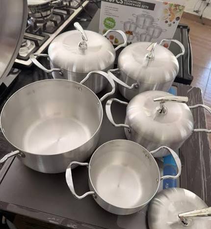 Juego de caldero en aluminio Lucky Apple código: CF82-001 por tan solo  $3,890 pesos
