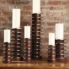 Our mix of classic and contemporary styles blends effortlessly with your vision. Stacked Plate C H Large Candle Holders Candle Holders Modern Candle Holders