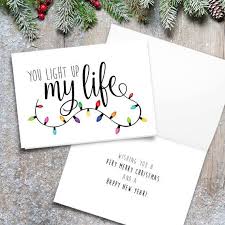 You Light Up My Life Digital 5x7 Printable Folded Card Size When Opened Is 10x7 Merr Merry Christmas Calligraphy Merry Christmas Card Christmas Calligraphy