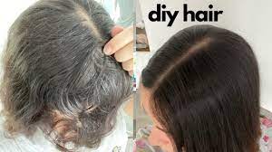 When you're dyeing strands silver, the hair color should look intentional—not like you're going gray, says baadsgaard. How To Dye Hair At Home Diy Grey Hair Dye Youtube