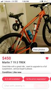 I'm ashamed to call it a mountain bike with the components it has. 2016 Trek Stache 7 Blue Book Off 53