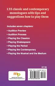Actor admin groupscareer action accountability; The Theatre Audition Book 2 Playing Monologues From Contemporary Modern Period Shakespeare And Classical Plays Gerald Lee Ratliff 9781566081658 Amazon Com Books