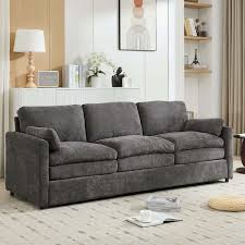 Couches for Living Room, 89 inch Cloud Couch Sofa in Chenille with Extra Comfy Soft Deep Seats