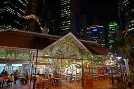 Situated within the lau pa sat (old market in the hokkien dialect) heritage site that has a history spanning more than 150 years, the food court offers singaporeans and tourists the best of authentic local and international cuisines. Dining At Lau Pa Sat Festival Market In Singapore