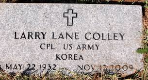 Larry Lane “Bub” Colley (1932-2009)