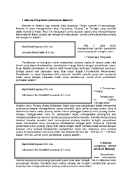 Maybe you would like to learn more about one of these? Doc Metode Penyisihan Allowance Method Aldelia Risnanda Academia Edu