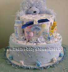 Here are some great fun things to do on your baby shower party! Easy Diaper Cake Instructions Baby Shower Nappy Cake Diaper Cake Instructions Baby Shower Cakes For Boys
