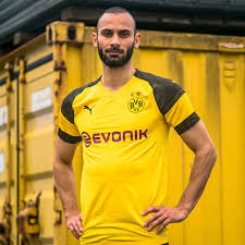 Real madrid, barcelona, psg e. Borussia Dortmund 2018 19 Home Kits Football Shirt News