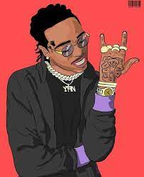 You will receive 1000 crystals in box, not more!!!!!!!! Quavo Cartoon Cartoon Rapper Wallpaper 564x694 Wallpapertip