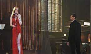 Hugh jackman has been filming new movie reminiscence in miami with rebecca ferguson (picture: 97ub8ho92so0vm