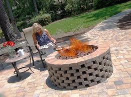 Maybe you would like to learn more about one of these? Brick Fire Pit Ring Fire Pit Landscaping Ideas Design Pictures And Remodel Fire Pit Landscaping Brick Fire Pit Fire Pit Backyard
