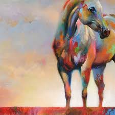The Crossing Abstract Horse Art Giclee Print Free Shipping Art2d Gallery Naples Fl Contemporary Fine Art Prints Modern Abstract Artwork By Southwest F Abstract Horse Abstract Horse Art Horse Art