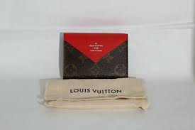 Louis vuitton clemence notebook game on white. Genuine Louis Vuitton Playing Cards Poker And Pouch Arsene Monogram Gi0014 Ebay