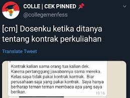Sebagai makhluk sosial yang dinamis, setiap individu dalam masyarakat akan selalu berubah dan berkembang. Chat Dosen Soal Kontrak Kuliah Ramai Di Medsos Pentingkah Buat Kesepakatan