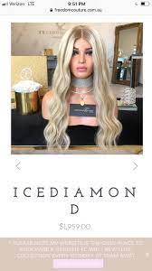 Too Good Not To Share Freedom Couture Ice Diamond Wig Wigs Hair Beauty Long Hair Styles