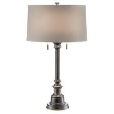 Martha Stewart Living Lampe A Colonne En Metal 14852 Home Depot Canada Table Lamp Lamp Copper Table Lamp