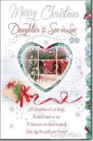 Maybe you would like to learn more about one of these? Merry Christmas Daughter Son In Law Greeting Cards By Loving Words