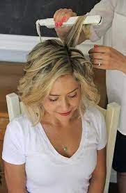 Kurze haare locken ist manchmal gar nicht so einfach. Messy Waves Very Short Hair Glatteisen Frisuren Kurze Haare Frisuren Haarschnitte Haarschnitt