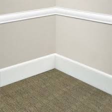How to determine the angle to set your saw when mitering outside corners with johnsonite millwork wall base and chair rail Edge Effects Wall Base Accessories Mannington Commercial