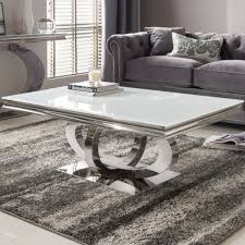 But don't let its shape fool you, it's quite a sturdy piece of a set of these in any living room would be a really great addition. Vida Living Orion White Glass Coffee Table Furniture123
