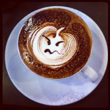 This coffee is a little lighter on the alcohol, but heavy on style! Whip Up Some Halloween Inspired Coffee Drinks That Will Have You Screaming For More